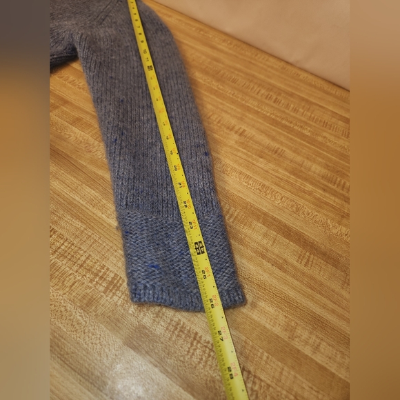 J.JILL Women’s Wool Long Sleeve Sweater Light Blue, size L - Picture 8 of 8